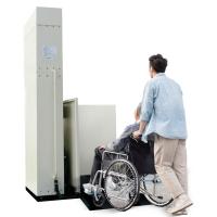 Vertical home use stainless steel wheelchair lift